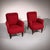 Swedish Victorian Burgundy Fabric Chairs, 1950, Set of 2 For Sale - Image 13 of 13