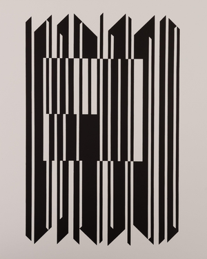 Victor Vasarely, LEYRE II, Lithograph