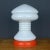 Vintage White Opaline Glass Table Lamp, Italy, 1970s For Sale - Image 11 of 11