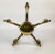 French Brass Chandelier, 1950s For Sale - Image 6 of 12