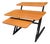 Quik Lok Studio Triple-Shelf Workstation Desk For Sale