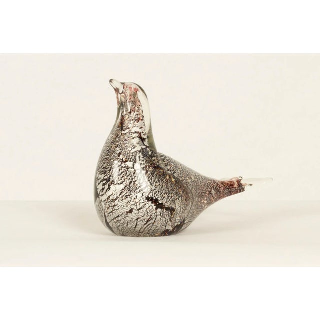 Gray Small Murano Bird, 1950s For Sale - Image 8 of 13
