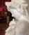 19th Century Italian Hand-Carved Alabaster Bust Sculpture of Young Girl For Sale - Image 6 of 12