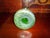 1900 - 1909 Antique Art Nouveau Lotze Green Art Glass Hand Blown Vase Attributed For Sale - Image 5 of 6