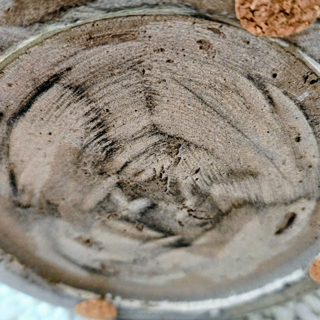 White Late 20th Century White Glazed Meiping-Form Lidded Studio Pottery Vase, Oversized For Sale - Image 8 of 8