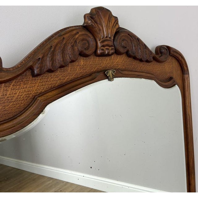 Vintage French Style Dressing Table Mirror For Sale - Image 3 of 11
