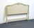 Drexel Drexel Furniture Touraine Collection Custom Cream Painted Country French Provincial Full Size Headboard 200-520-1 For Sale - Image 4 of 6