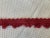 Red Scallop Tape Trim - 2/3 Yard For Sale - Image 4 of 4