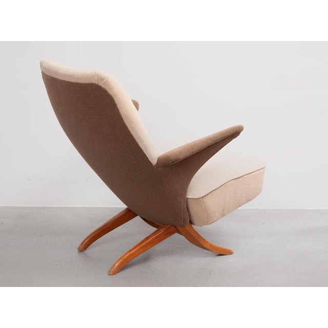 Artifort Penguin Lounge Armchair attributed to Theo Ruth for Artifort, 1960s For Sale - Image 4 of 14