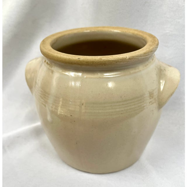 Taupe Antique French Early 1900s Handcrafted Confit Pot For Sale - Image 8 of 12