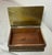 Antique 19th Century Hand Tooled Copper Carved Jade Stone Wood Cigarette Box For Sale - Image 10 of 13