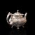 Silver Circa 1900s Antique English Hand-Chased Silverplate Tea Service - 4 Pieces For Sale - Image 8 of 13