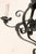 Vintage French Iron 3-Light Chandelier For Sale In Atlanta - Image 6 of 11