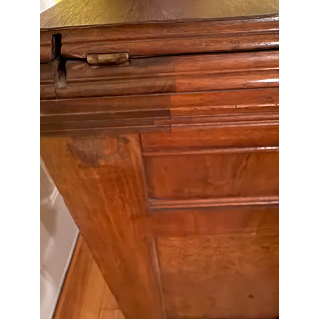 Chestnut Beautiful Victorian Antique Sewing Machine Cabinet For Sale - Image 8 of 8