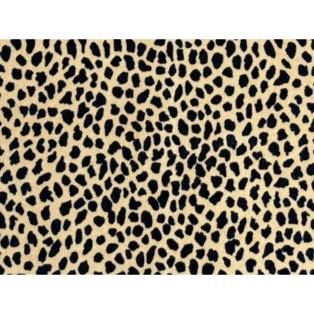 Victorian Leopard Print Chaise Lounge For Sale - Image 11 of 12