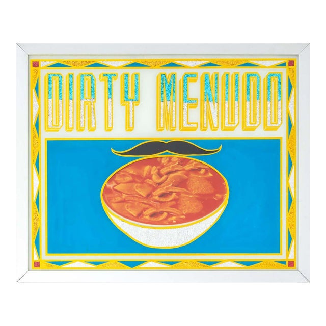 Eamon Ore-Giron "Dirty Menudo" Mixed Media For Sale