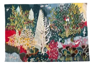 Vintage Egyptian Tapestry, 1950s