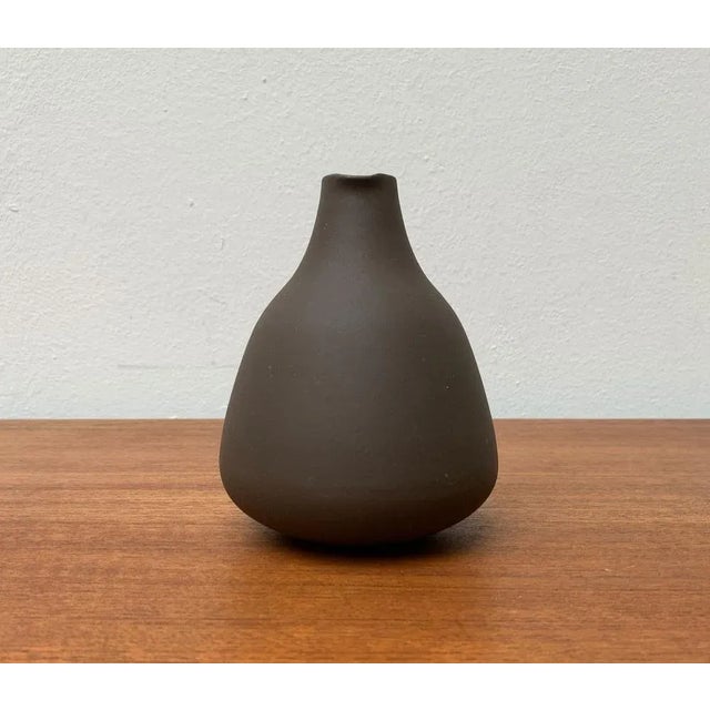 Mid-Century German Minimalist Vase by Hildegard and Peter Delius for Hamelner Töpferei, 1960s For Sale - Image 11 of 18