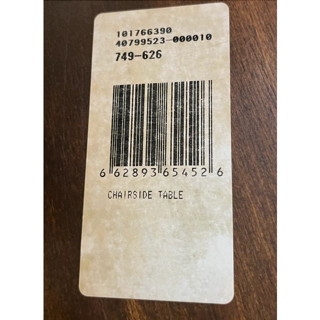 Century Furniture Chairside Table For Sale - Image 11 of 11