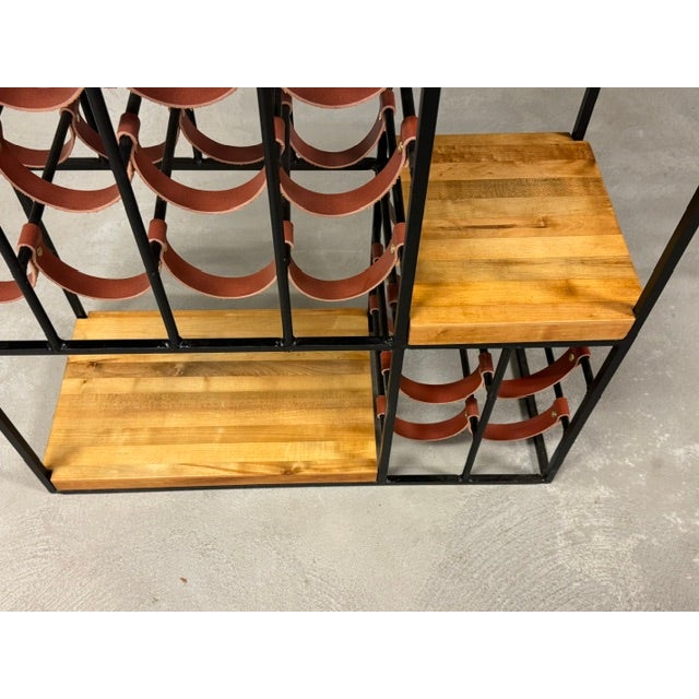 1960s Arthur Umanoff 40 Bottle Wine Rack For Sale - Image 10 of 10