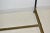 1990s Vintage Wrought Iron Full Panel Headboard Footboard W/Side Railings Matte Black Low Framed (6 Pcs) For Sale - Image 9 of 10