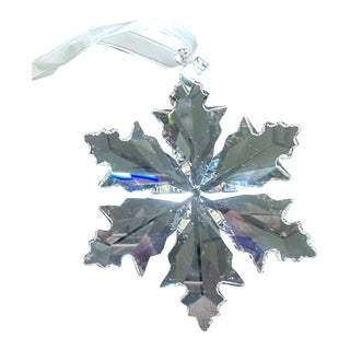 Swarovski 2014 Crystal Christmas Ornament Annual Edition Retired For Sale