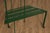 W. Travis 1998 Sisters Painted Metal Sculpture Bench For Sale - Image 4 of 18