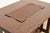 Art Deco Tiffany Studios New York Zodiac Pattern Bronze Blotter Corners With Leather Desk Blotter For Sale - Image 3 of 14