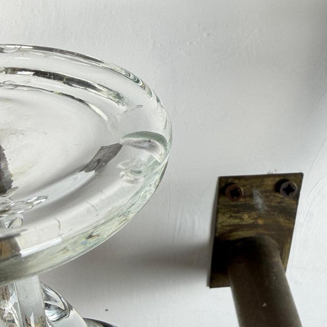 Art Deco Wall Lights by Archimede Seguso, 1938, Set of 2 For Sale - Image 11 of 18