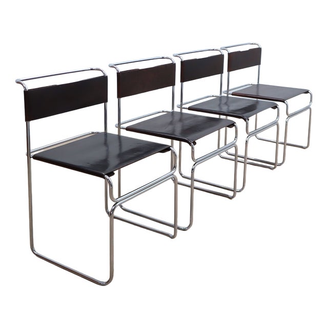 Libellula Chairs by Giovanni Carini for Planula, Italy, 1970s, Set of 4 For Sale