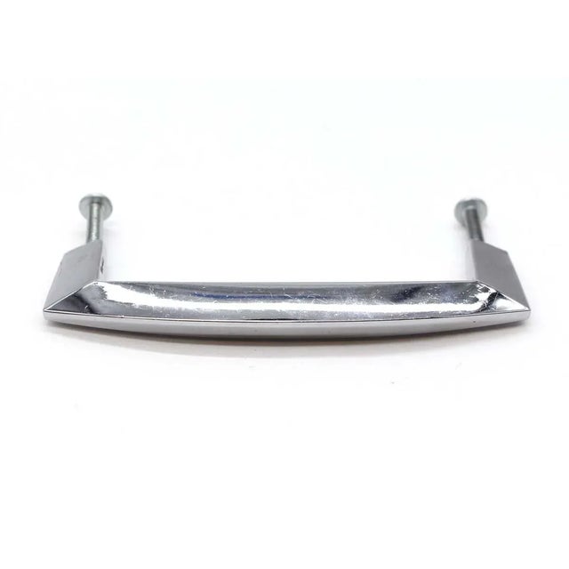 Mid Century 4.5 In. Chrome Plated Brass Amerock Bridge Drawer Pull For Sale - Image 4 of 9
