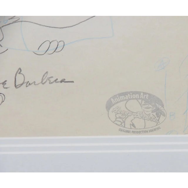 The Flintstones' Barney Rubble - Original Animation Art Signed by Hanna & Barbera C.1993 For Sale - Image 4 of 10