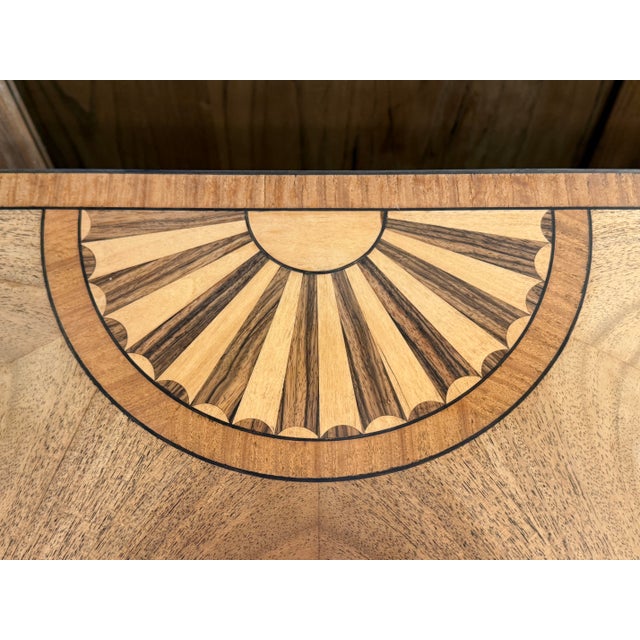 Burton Ching Georgian Demi-Lune Commode For Sale In San Francisco - Image 6 of 12