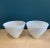 Early 20th Century Vintage Milk Glass Lamp Shade, Set of 2 For Sale - Image 5 of 5