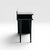 Vintage Bench with Magazine Rack, 1980s, in Very Good conditions. Designed 1980 to 1989