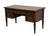 Mount Airy Furniture Company Mount Airy Solid Cherry Italian Provincial Style 54" Writing Desk For Sale - Image 4 of 12
