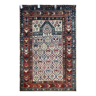 Antique Shirvan Prayer Rug, Northeast Caucasus For Sale