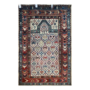 Antique Shirvan Prayer Rug, Northeast Caucasus