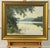 Textile Castlewellan Lake in Northern Ireland by 20th Century British Artist Circa 1995 For Sale - Image 7 of 13