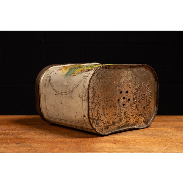 American Mid 20th Century Sunset Trail Western Cigar Advertising Tin For Sale - Image 3 of 6
