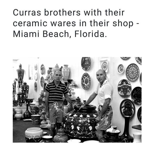 Curras Brothers Vase Signed 1996 Black & White Hand-Carved Art Pottery For Sale - Image 9 of 9
