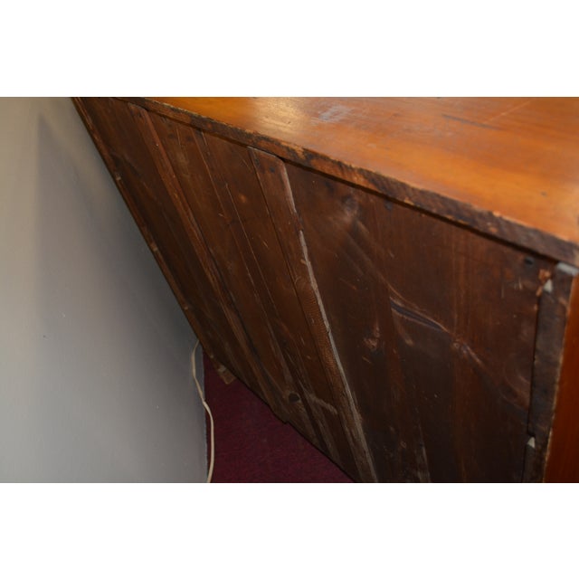 Antique Honey Pine Chest of 4 Drawers / Dresser English Farmhouse Country For Sale - Image 18 of 18