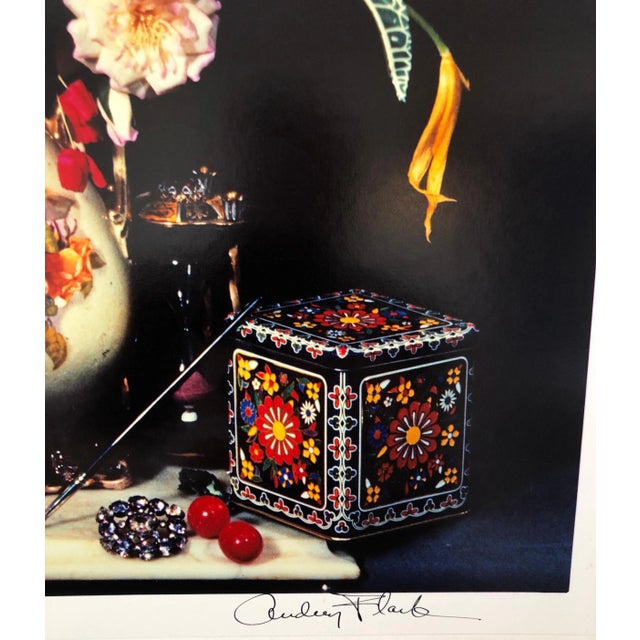 Photorealism Audrey Flack, Pop Art Vintage Color Photograph Dye Transfer Print "In My Life" Audrey Flack 1984 For Sale - Image 3 of 11