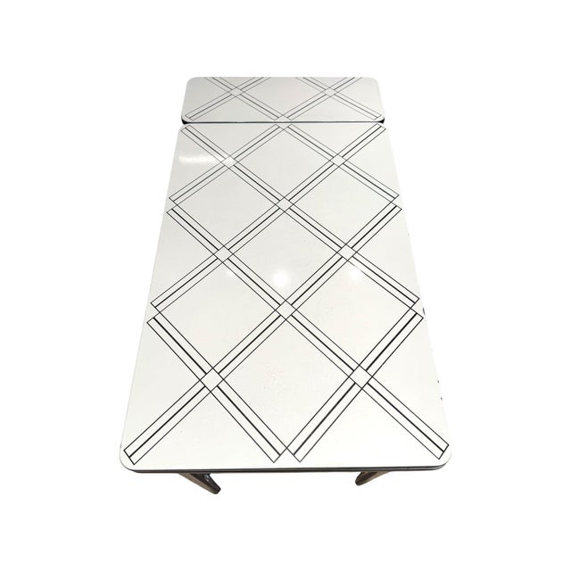 1960s Retro Table & 4 Chairs For Sale In Los Angeles - Image 6 of 12