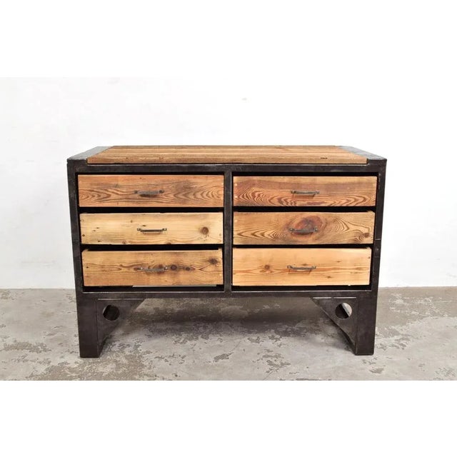 Industrial Chest of Drawers, 1950s For Sale - Image 12 of 12