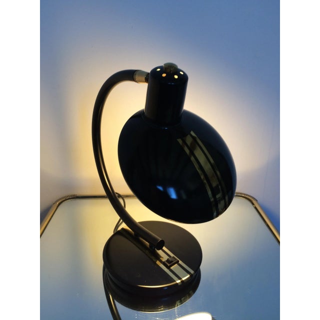 1950s Vintage Table Lamp with Racing Car Stripes, 1950s For Sale - Image 5 of 11