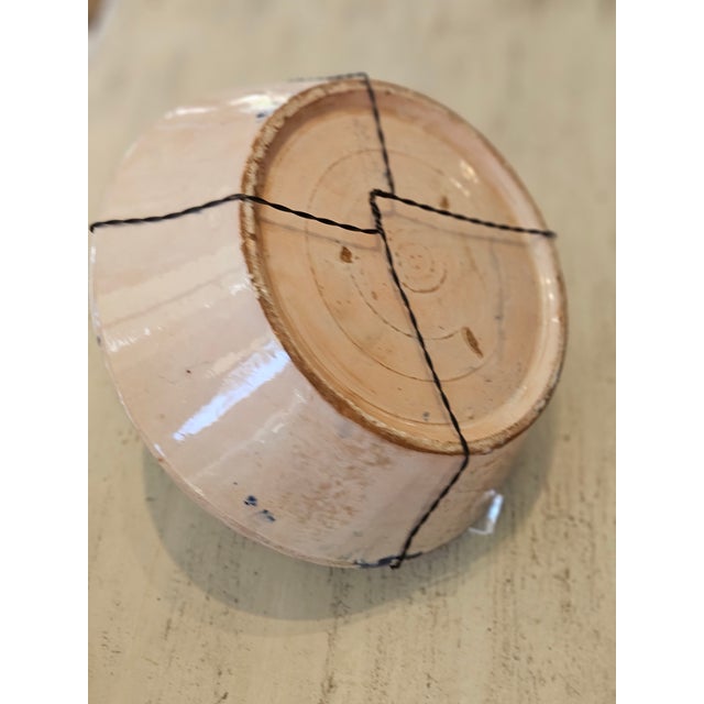 Mid 19th Century Spanish Ceramic Fajalauza Bowl From Granada For Sale - Image 4 of 7