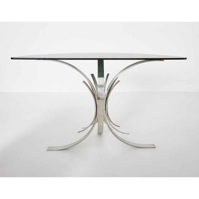Vintage Console Table by Maria Pergay for Design Steel, 1972 For Sale - Image 10 of 12