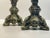 Mid 20th Century Red Faceted Baroque Inspired Candlesticks-a Pair For Sale - Image 4 of 9