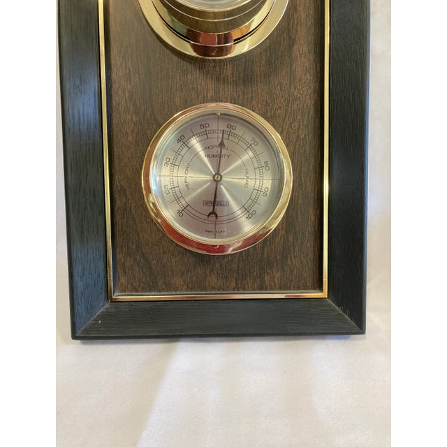 Vintage Mid 20th Century Wall Barometer | Chairish